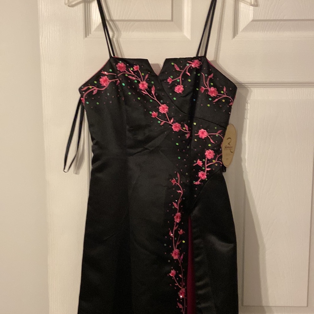 Rebecca Bridal & Fashion Dress size XS brand new with tag long 50” bust 28/30” - Picture 2 of 16